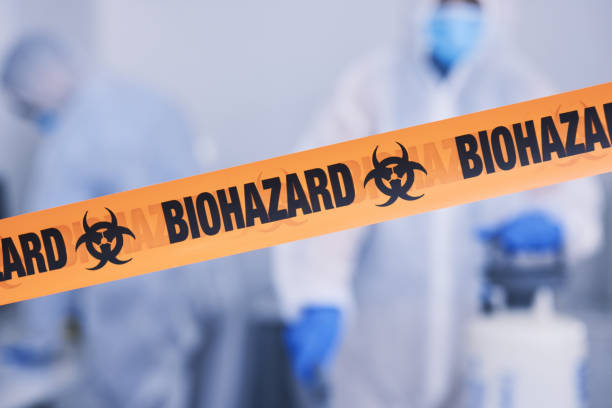 Professional Infectious Disease Decontamination technician working in Dennis Port, MA